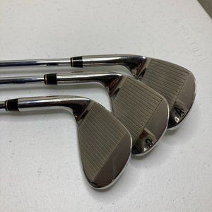 Pure Spin Gap Wedges 48, 52, 60 Degrees Tungsten Sole Lot of 3